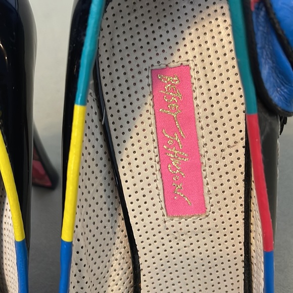 GORGEOUS BETSEY JOHNSON. Vero  Cuoio Open toe.  High heels womens shoes size 7” - Picture 3 of 15